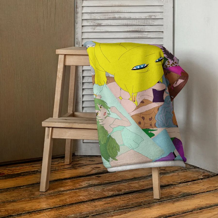 cue bean's Daki Daki Towel product image (4)