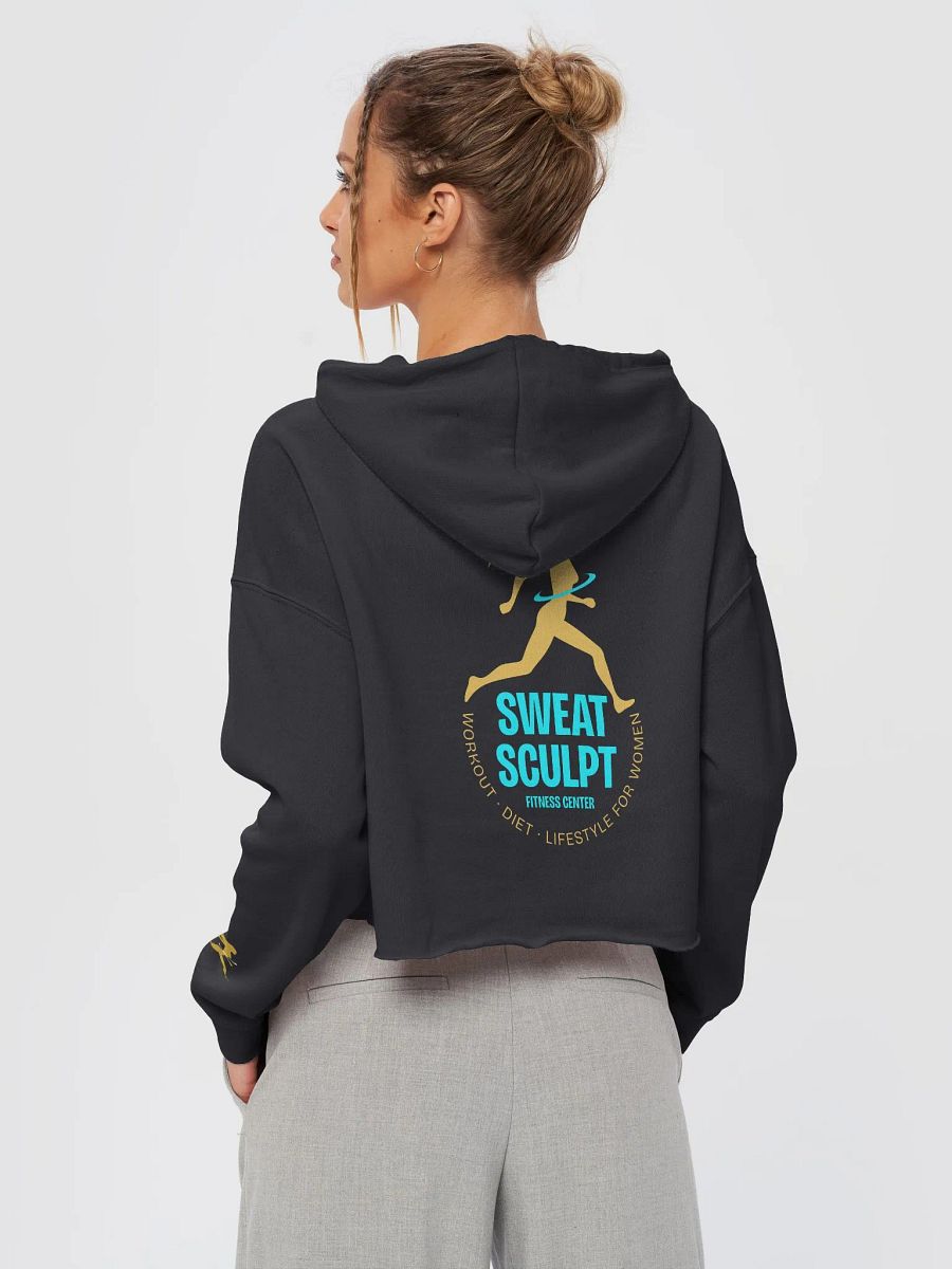 Golden Runner Women's Cropped Hoodie product image (11)