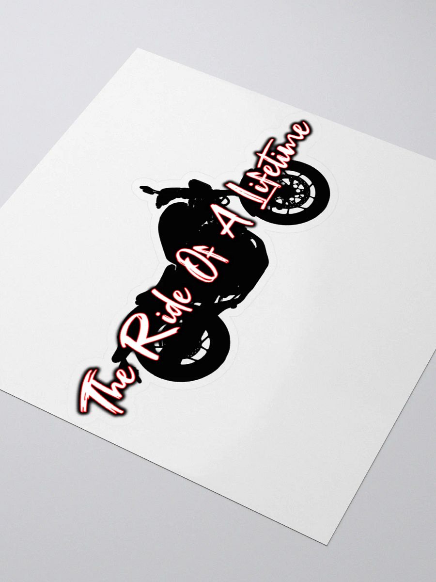 TheRideOfALifetime Sticker product image (3)