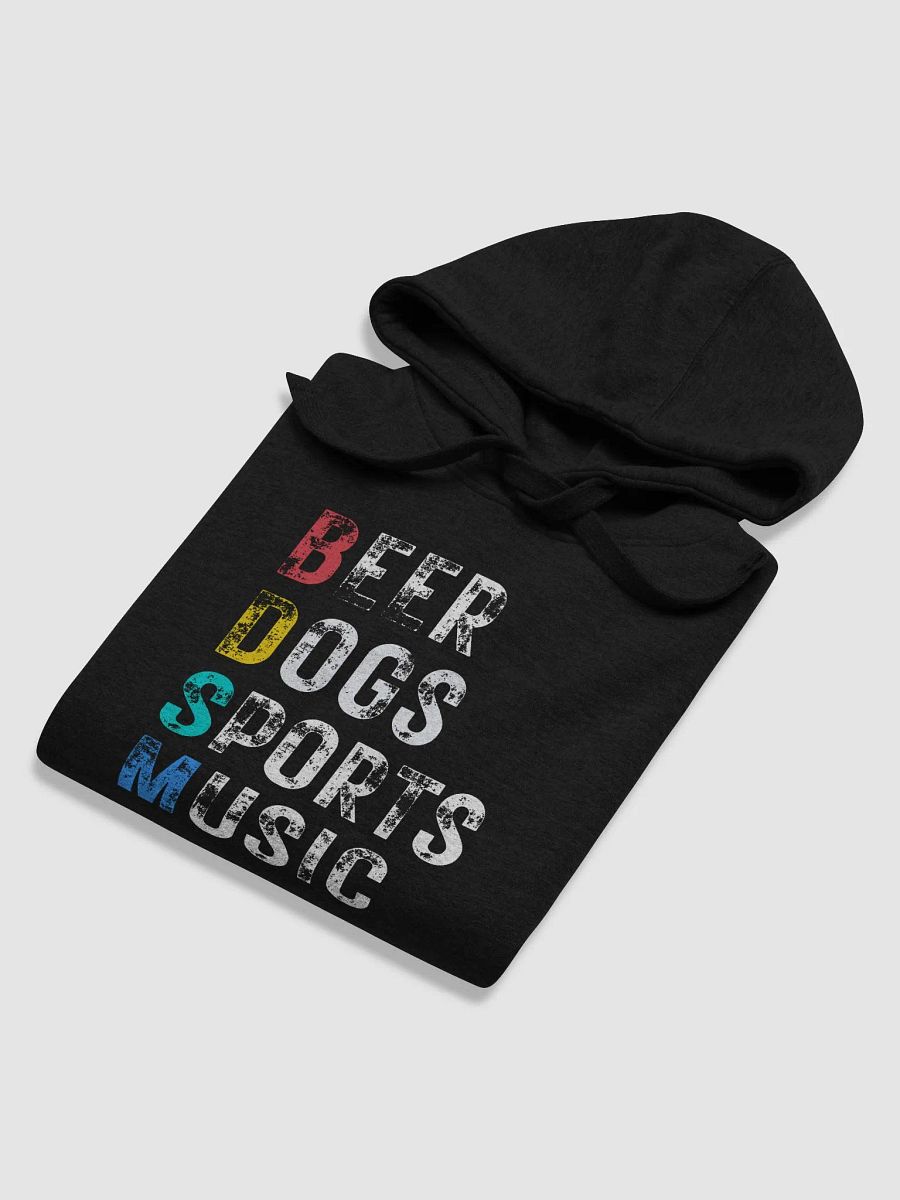 Beer Dogs Sports Music Hoodie – Funny BDSM Gift for Men and Women product image (3)