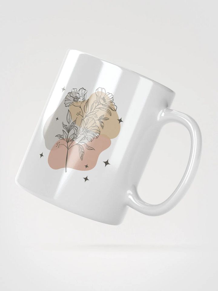 Abstract Floral Illustration Mug product image (3)