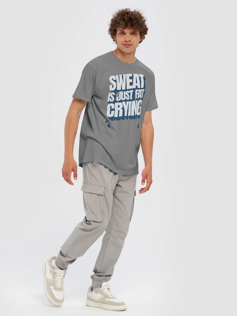 Sweat Is Just Fat Crying Tee product image (25)