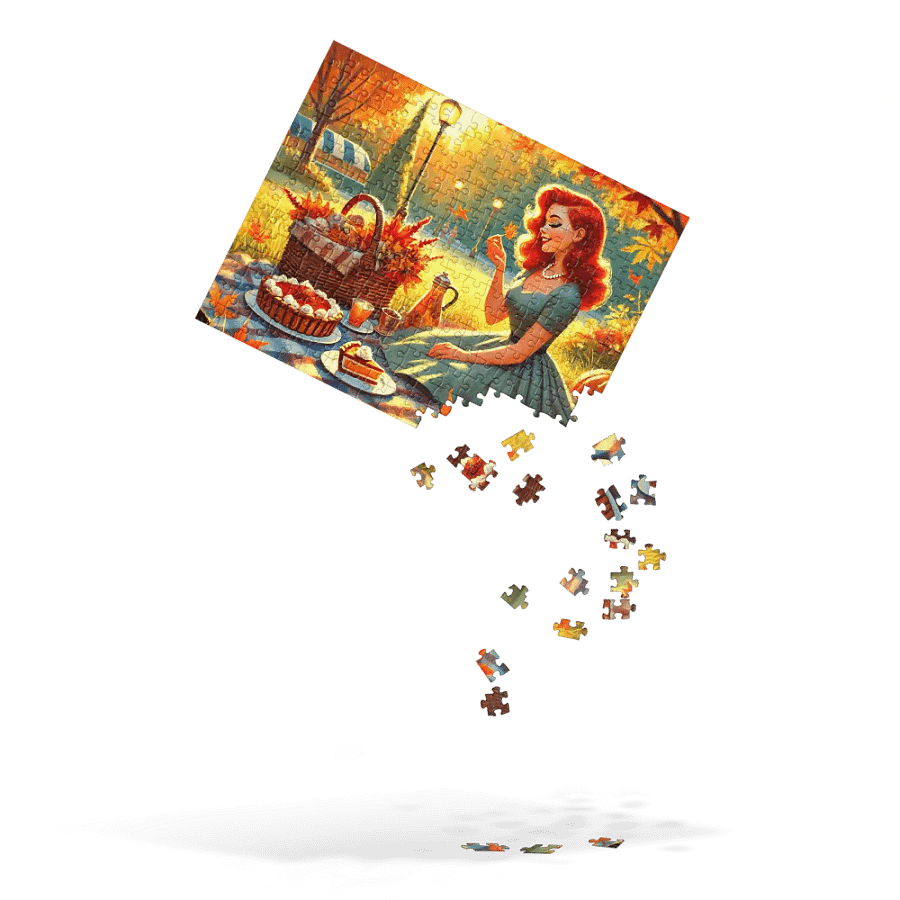 Autumn Picnic Jigsaw Puzzle product image (4)