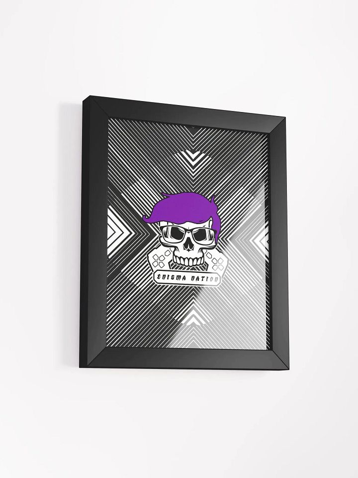 Enigma Nation Framed High-Quality Matte Poster (in) product image (2)