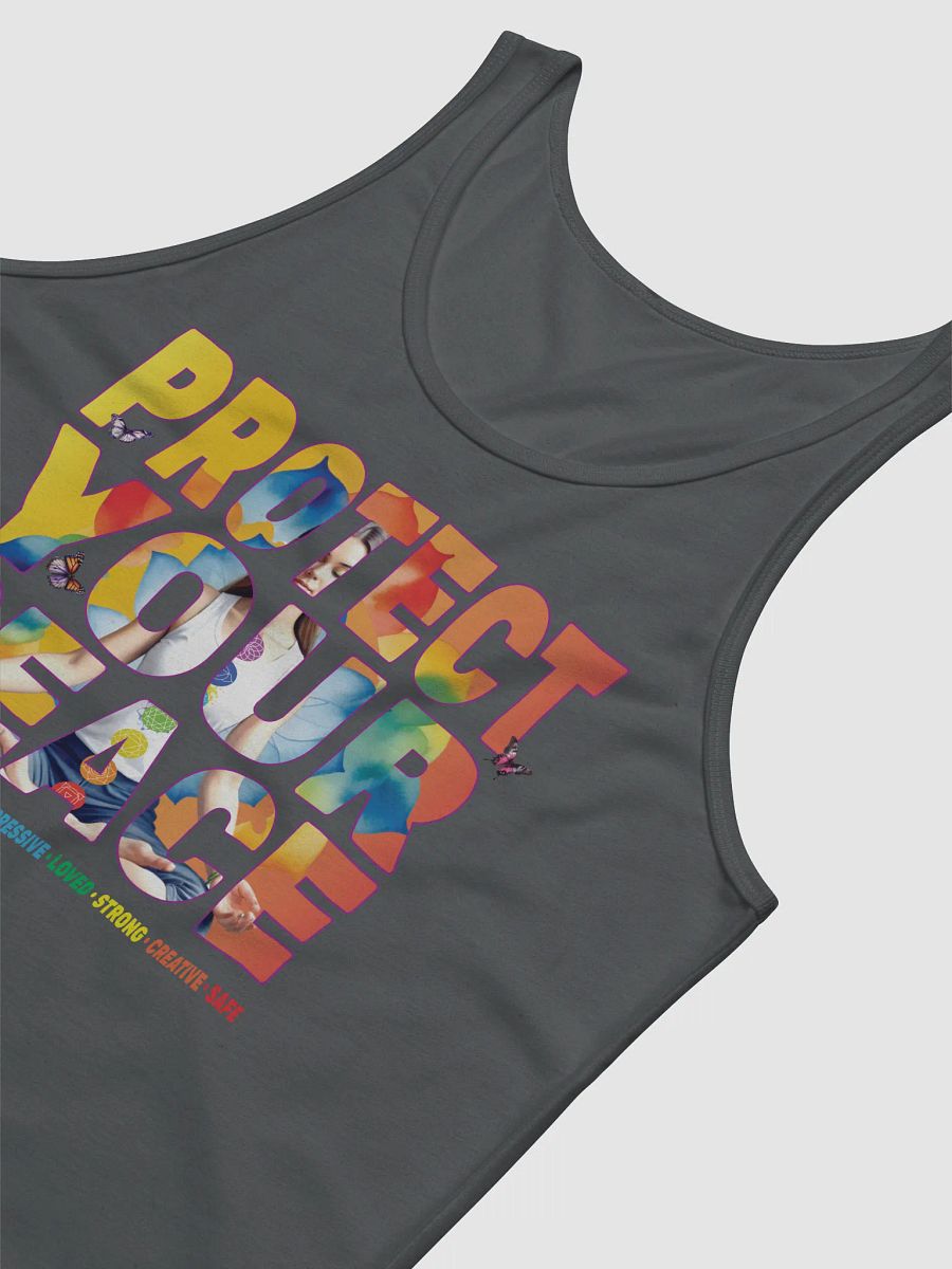 Protect Your Peace 7 Chakra Meditation Yoga Pose Spirituality Tank Top product image (8)