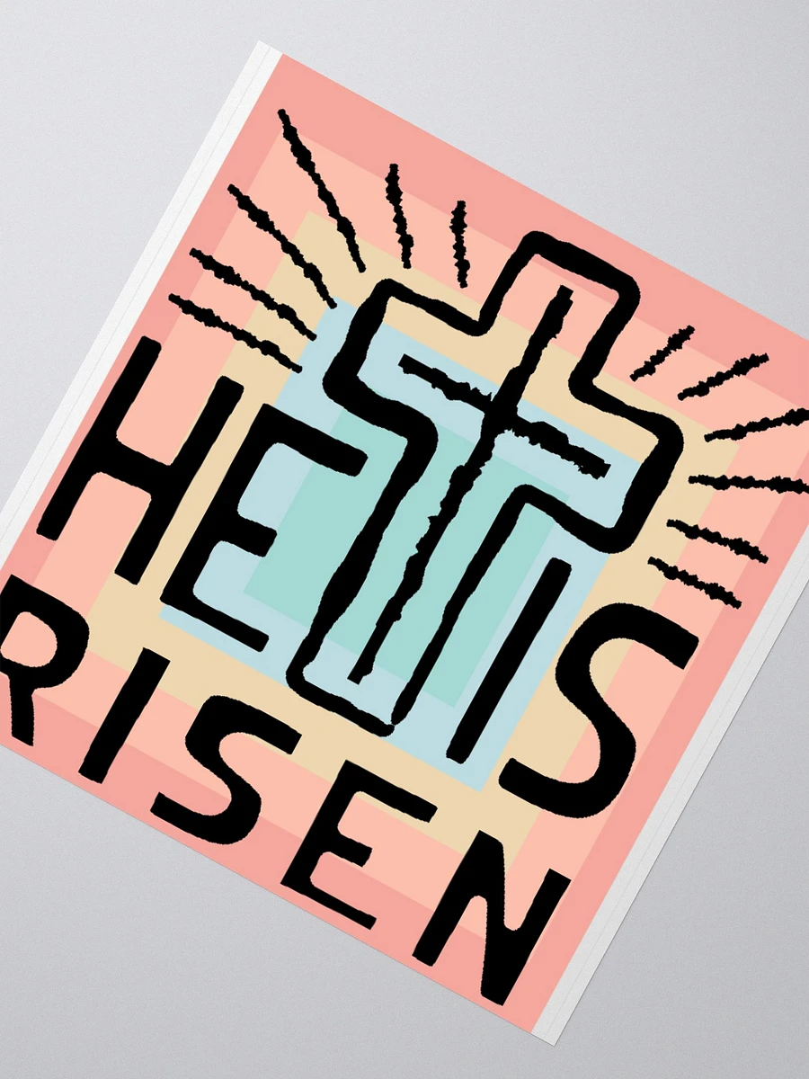 He Is Risen Sticker product image (1)