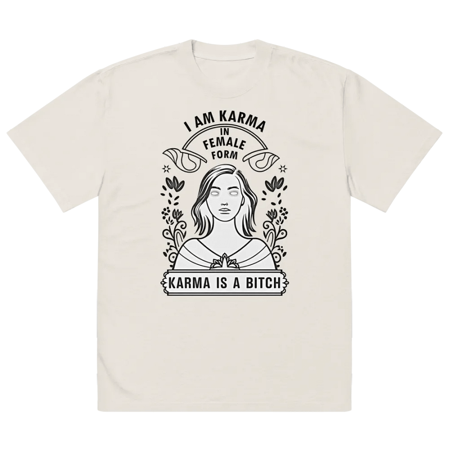 Karma Vision Oversized Tee product image (14)
