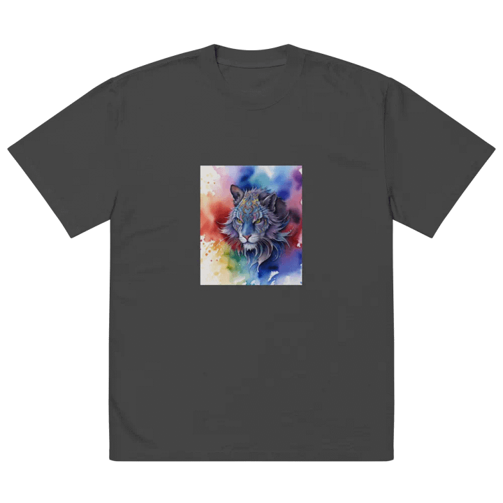 Ornate Lion Oversized Tee product image (5)
