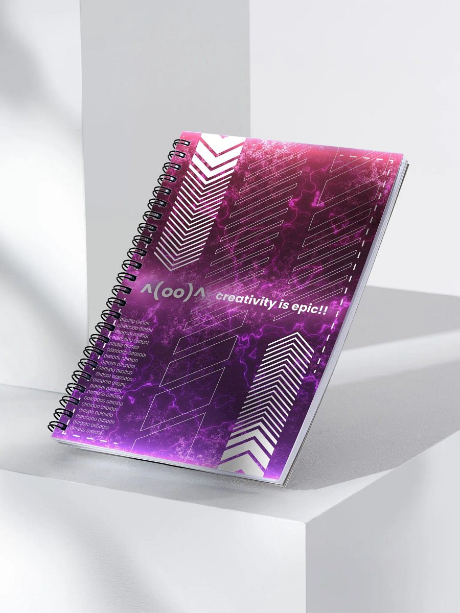 Inspirational Glowy Spiral Notebook product image (3)