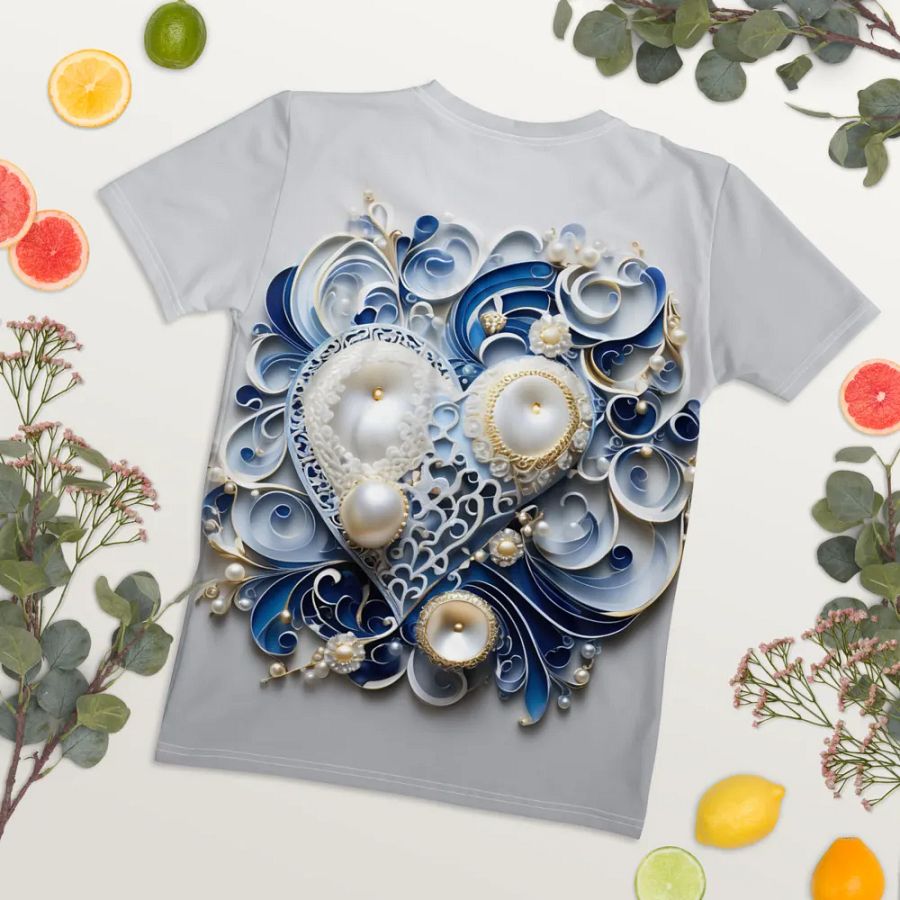 Blue Love T shirt product image (5)