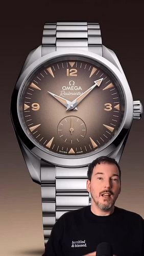 The case of the new Omega Railmaster, in 38mm, is water resistant to 150m, with the calibre 8804 stocking up on 55 hours-wort...