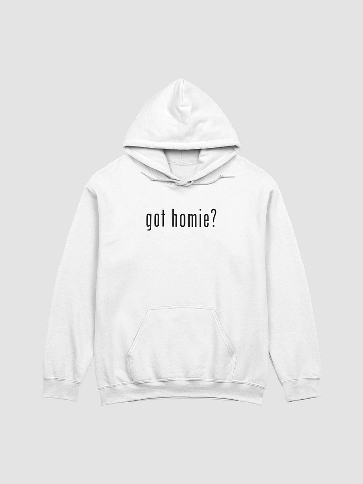 MISSING NOT LIVE HOODIE (WHITE) product image (1)