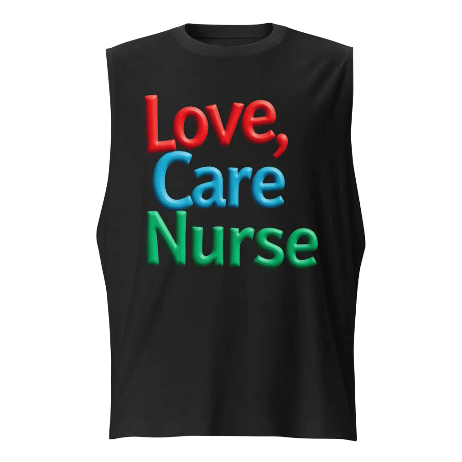 Love Care Nurse Muscle Tank product image (1)