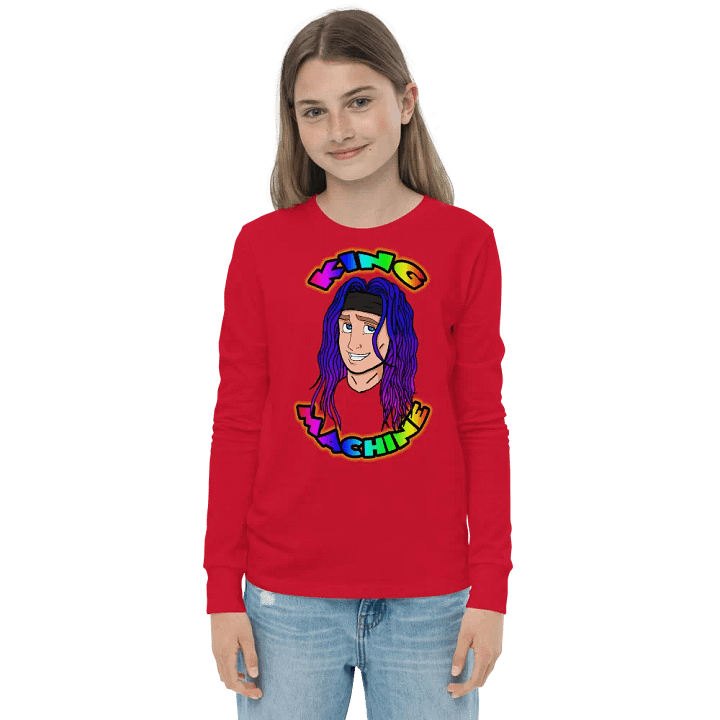 Rainbow King Youth Long sleeve product image (1)