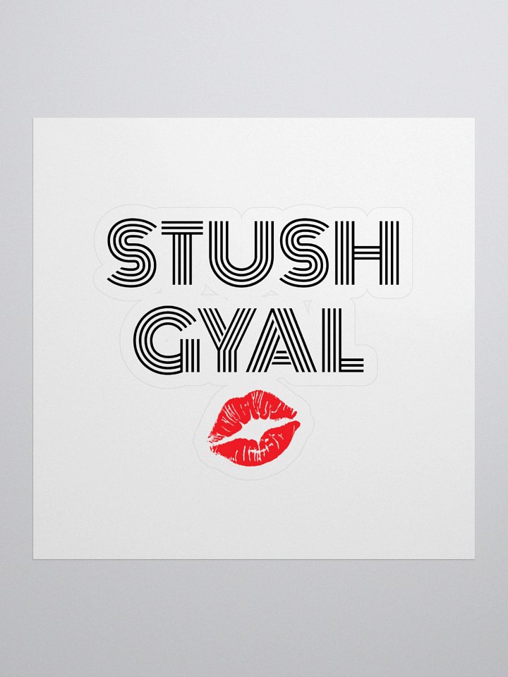 Stush Gyal Kiss-Cut Sticker product image (1)