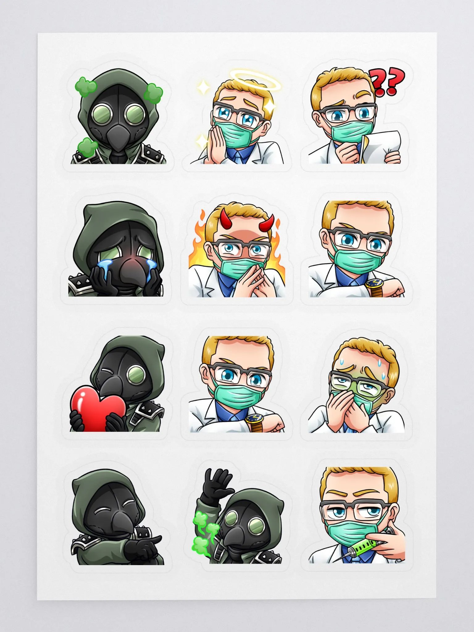 Smelly Emote Stickers product image (3)