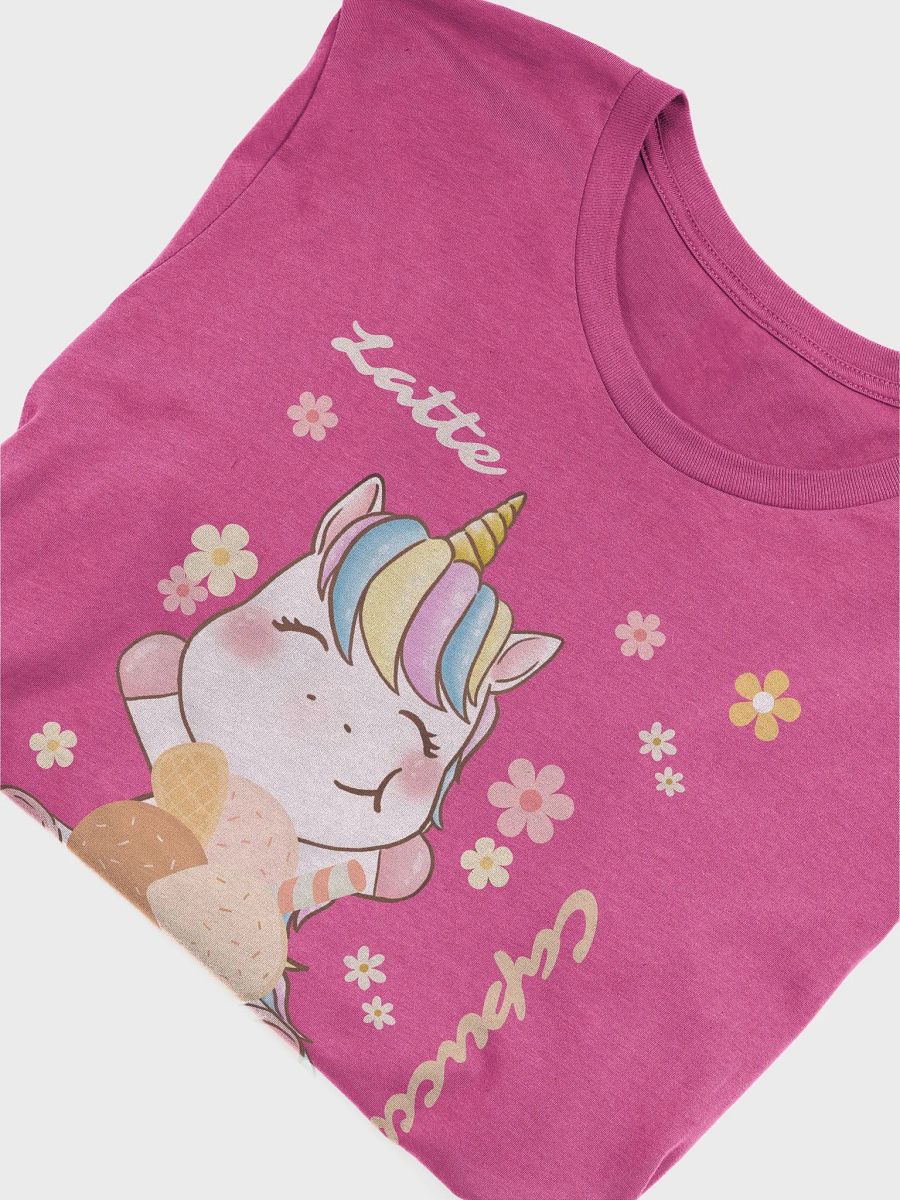 Rainbow Unicorn Coffee Ice Cream T-Shirt product image (3)