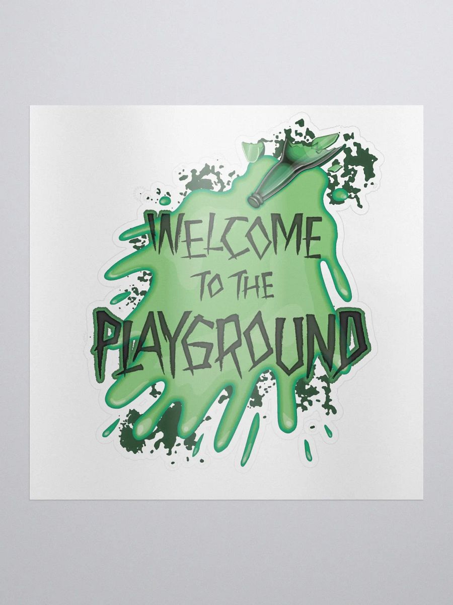 Welcome to the Playground Sticker product image (1)