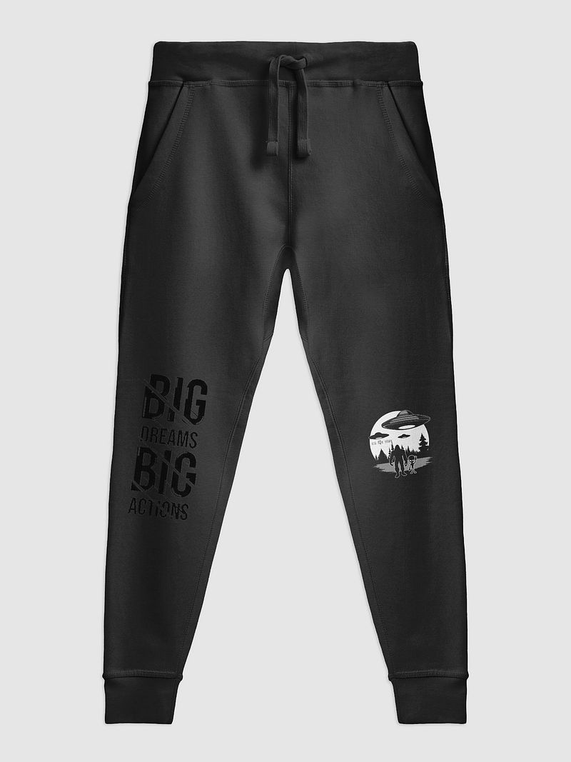 big foot alien Fleece Joggers