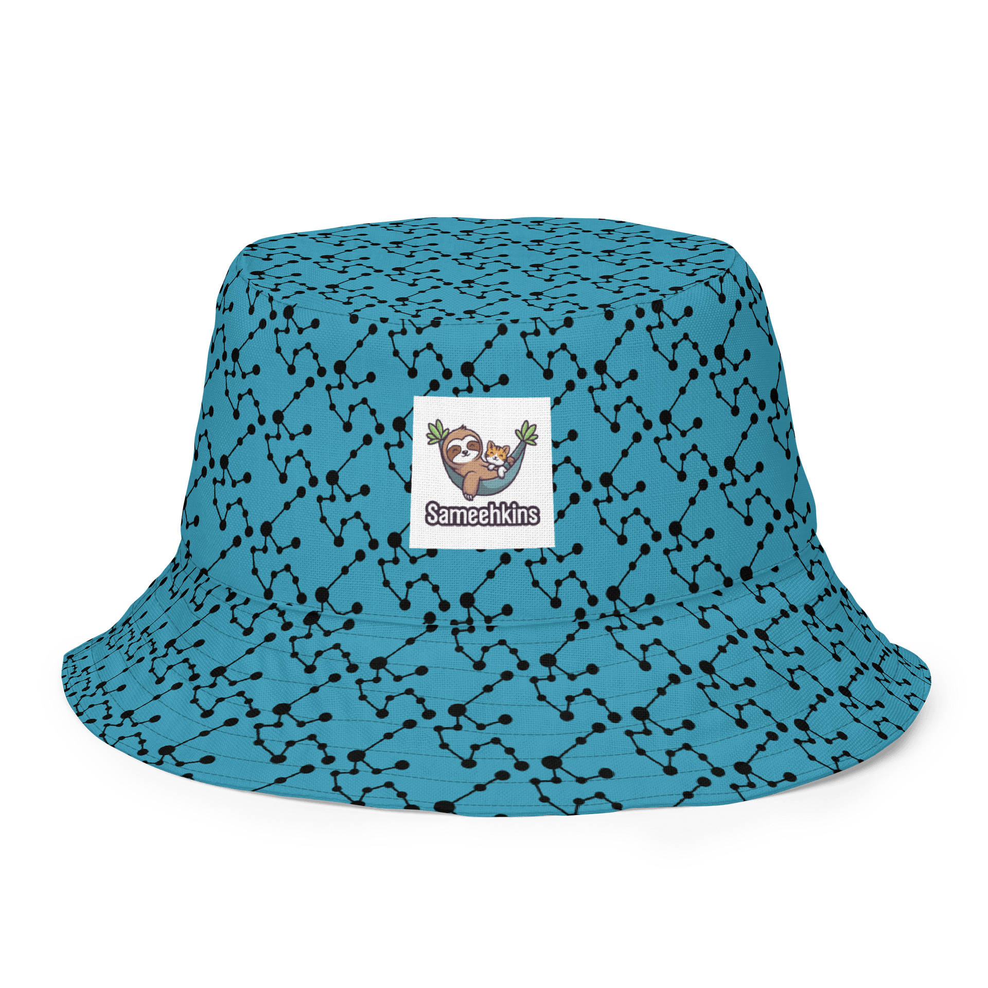Interconnected Aquarius Reversible Bucket Hat product image (2)