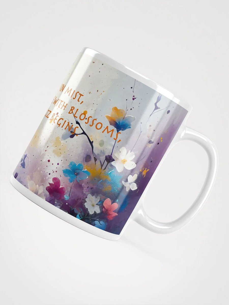 Nature's Waltz White Glossy Mug product image (4)