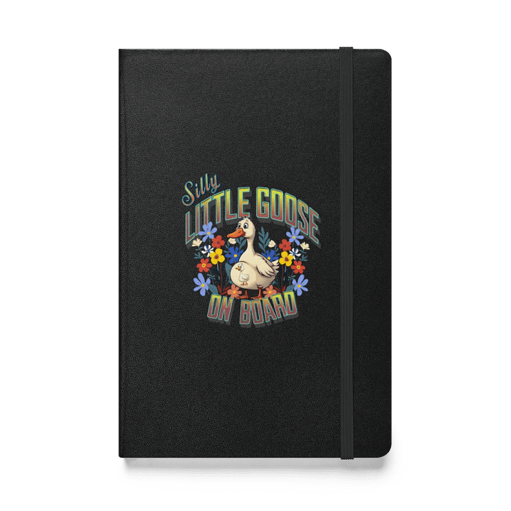 Silly Little Goose On Board Hardcover Notebook product image (1)
