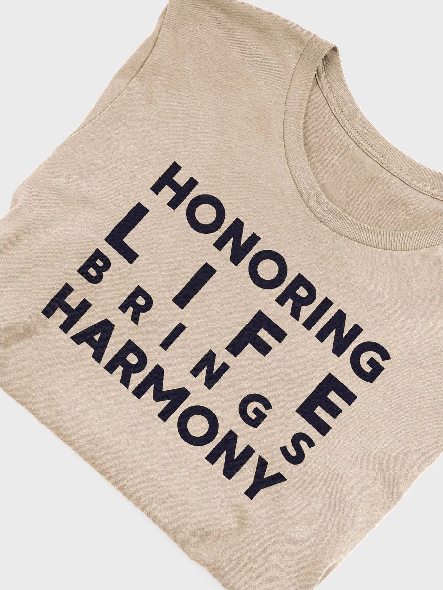 "HONORING LIFE" Supersoft Unisex T-Shirt product image (5)