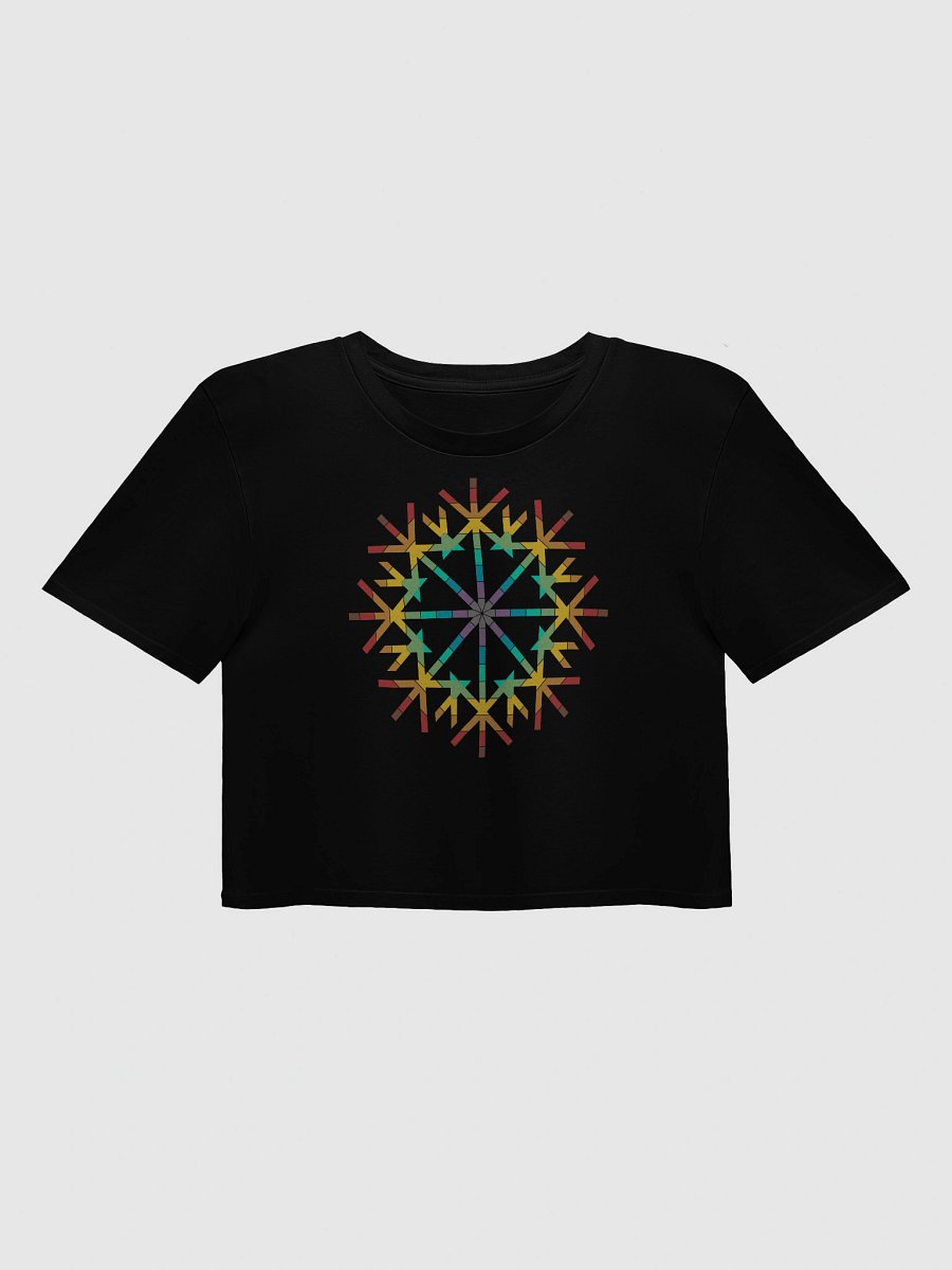 KVINNA KVLTVRE RUNEFLAKE CROP TEE product image (1)