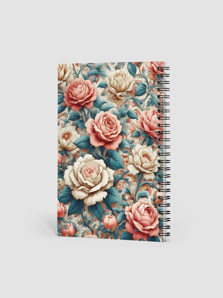 Royal Floral Spiral Notebook product image (2)