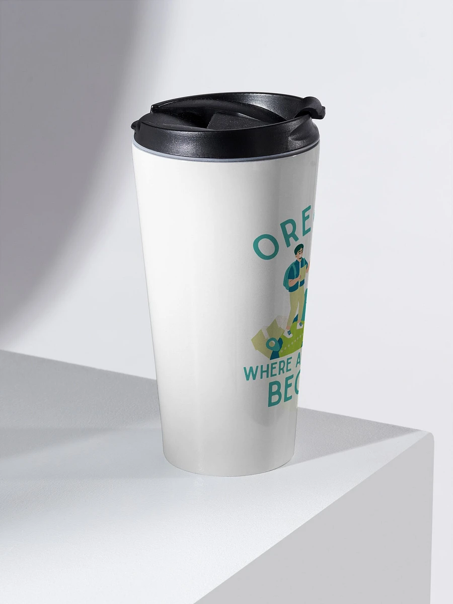 Oregon Adventure Hipster Stainless Steel Insulated Travel Mug product image (2)