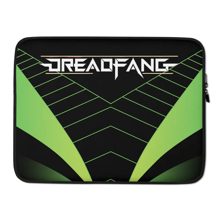 DREADFANG Green Laptop Sleeve product image (2)