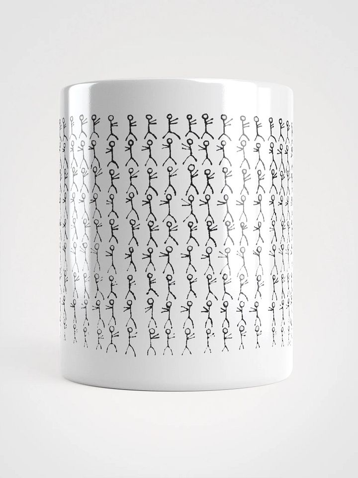 Men Sleep Walking White Glossy Mug product image (1)