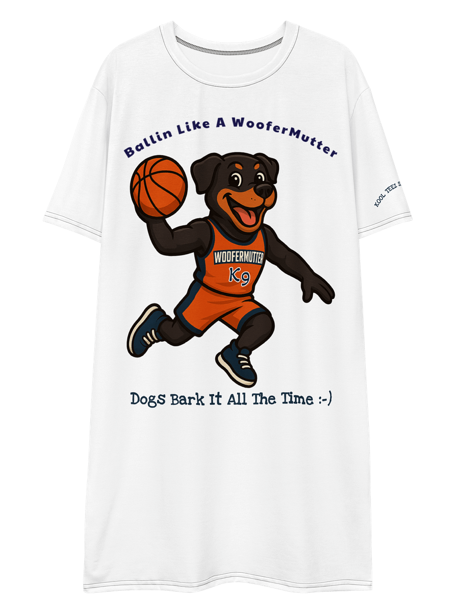 Rottweiler T-shirt Dress product image (1)