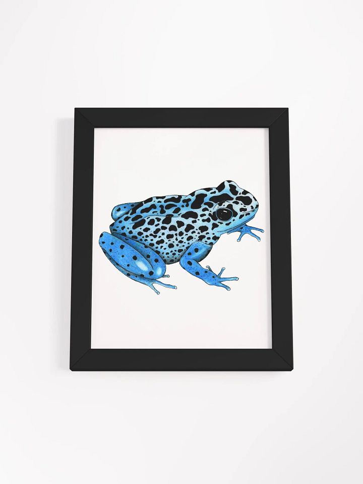 Blue Frog framed print product image (1)