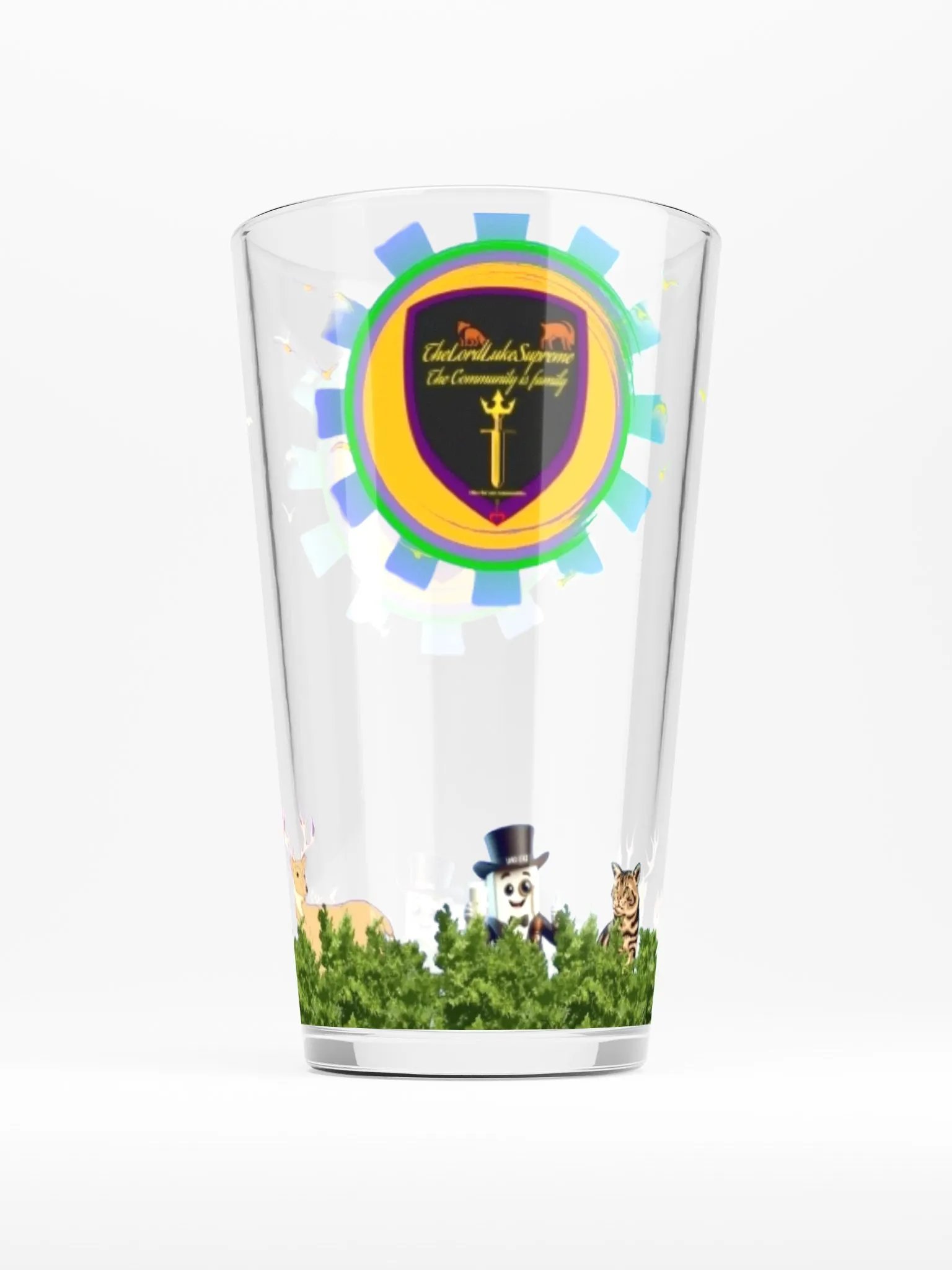 The Lord Luke Supreme Sunshine Upon The Garden Pint Glass product image (2)