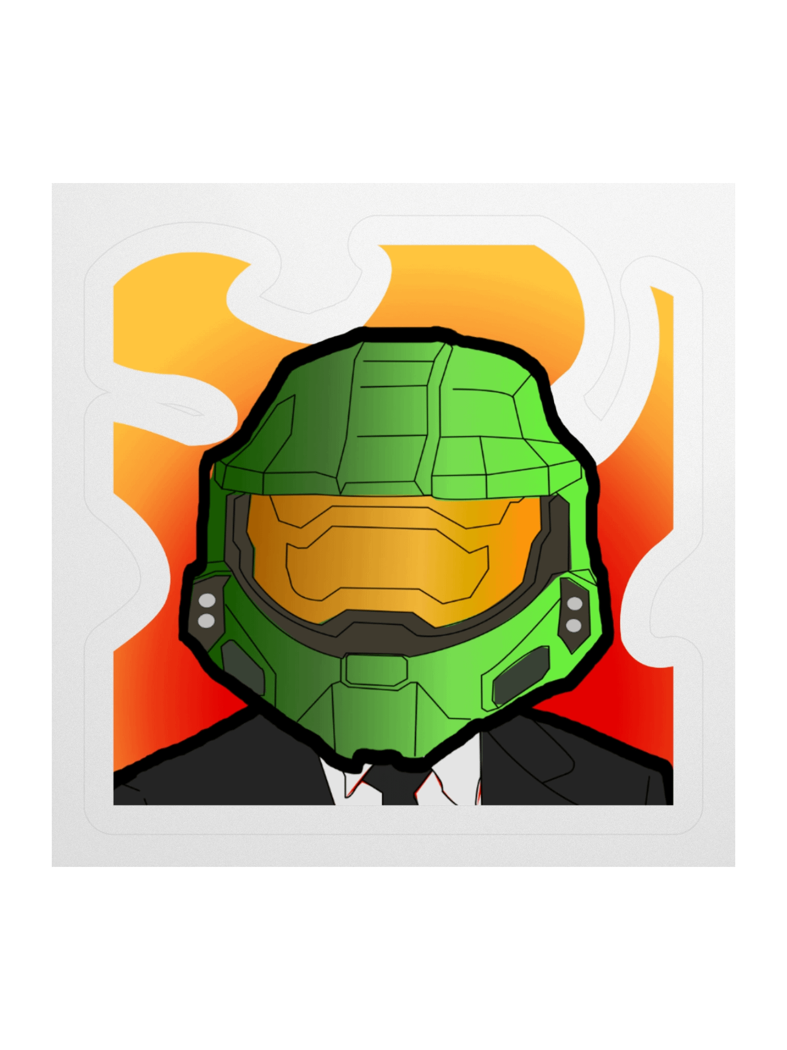 Buddy On Fire Sticker product image (1)