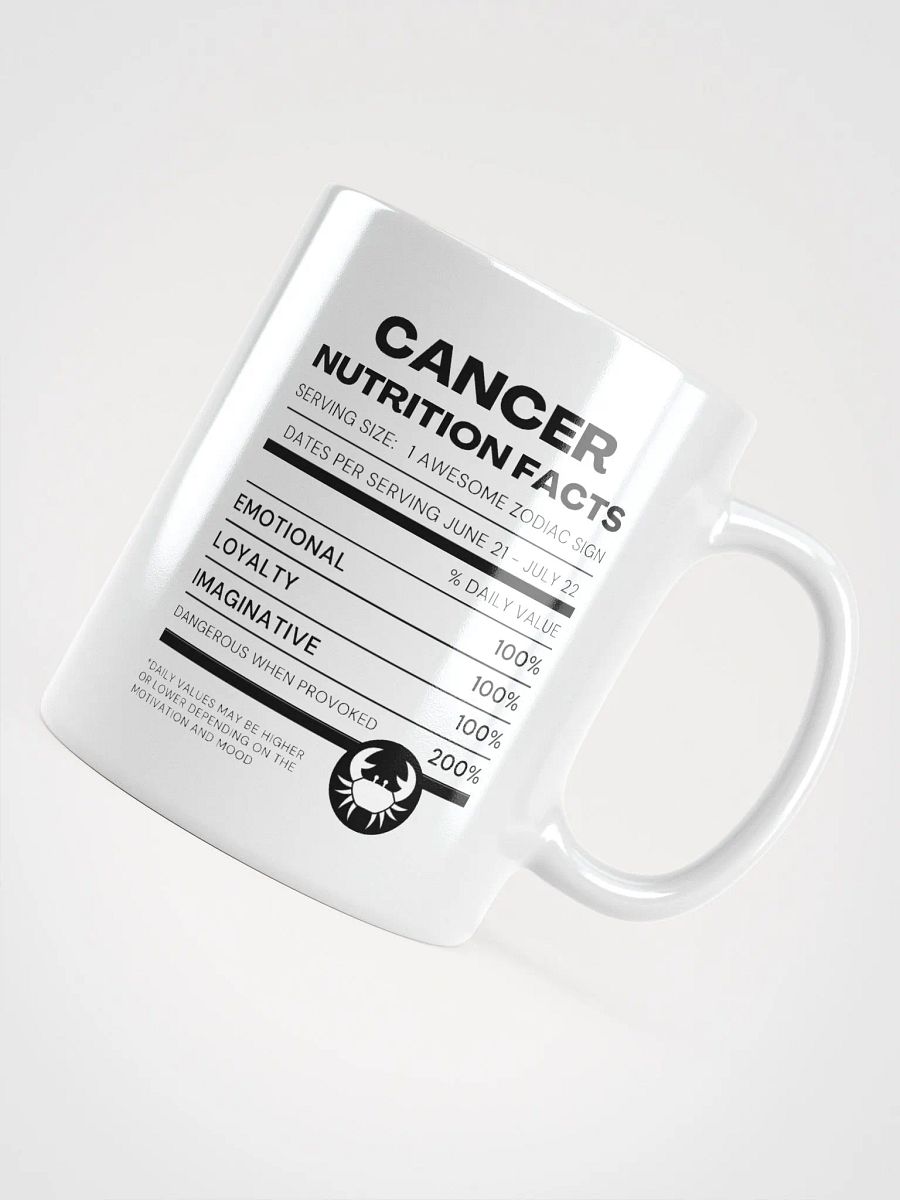Cancer Nutrition Facts Mug product image (5)