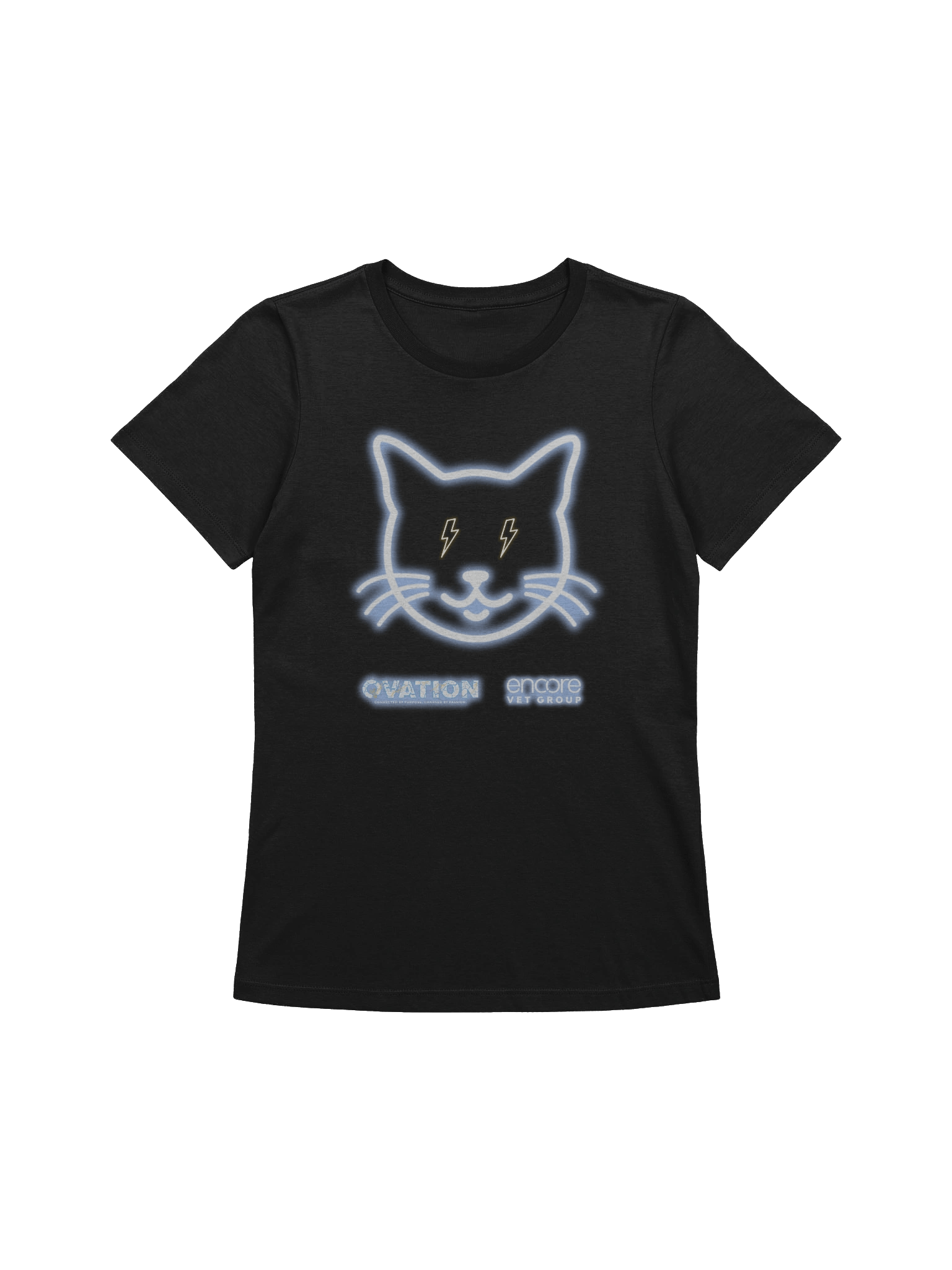 Ovation Electric Cat T-shirt - Women's Relaxed Bella+Canvas product image (1)