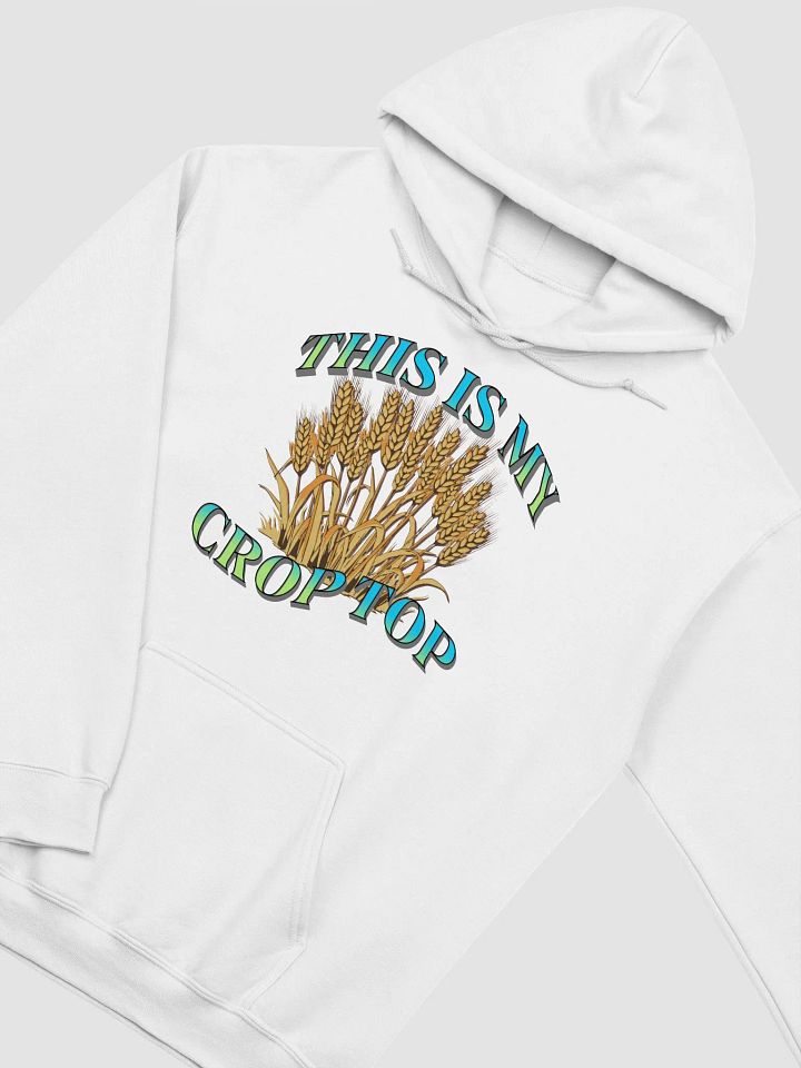 This Is My Crop Top Wheat Classic Hoodie product image (24)