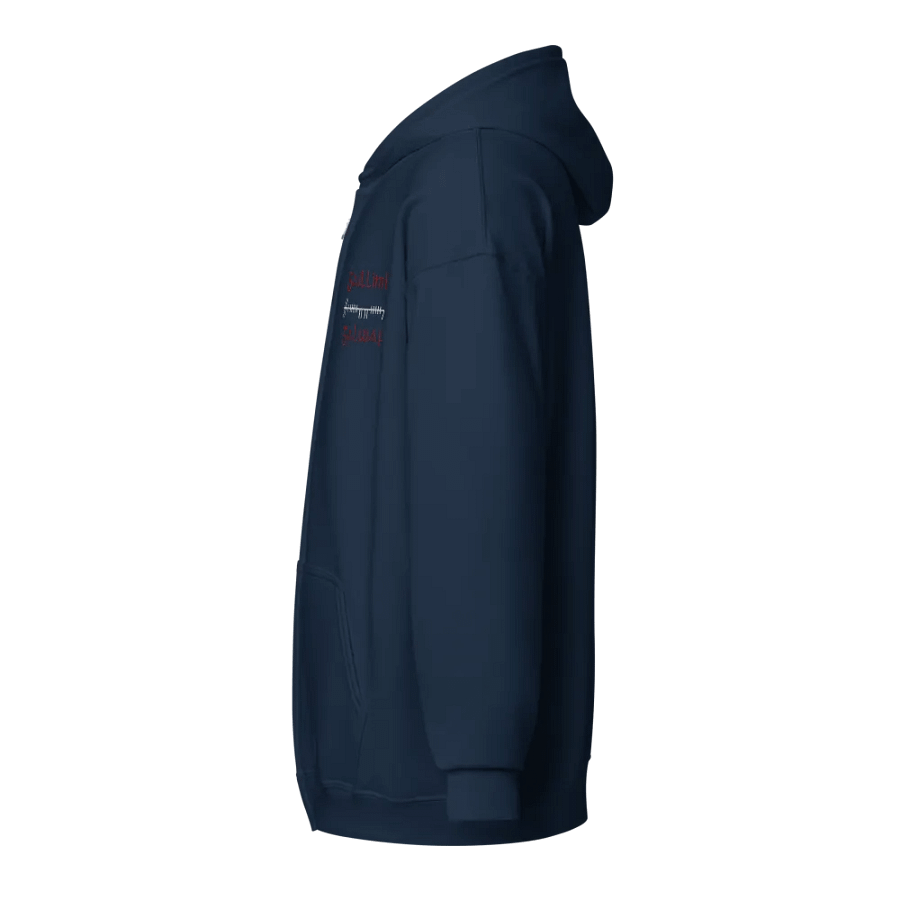 Galway/Gaillimh Orthodox Style Ogham embroidered Zip Hoodie product image (15)