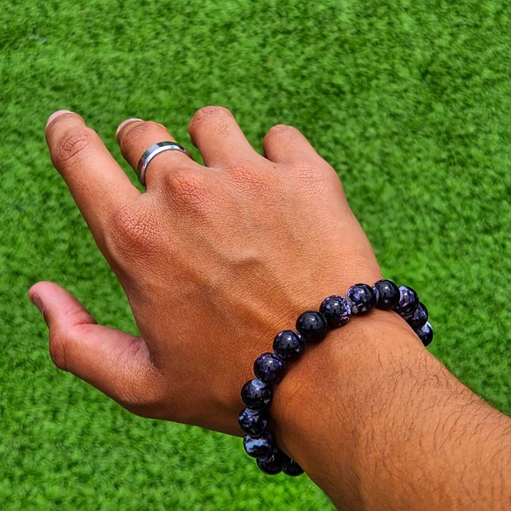 Beaded Bracelets(Black & White) product image (1)