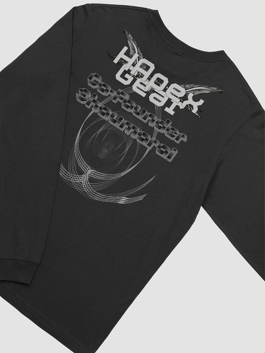 Supersoft Long Sleeve T-Shirt - Co Founder Shaumarai - White HApex Gear White Logo product image (4)