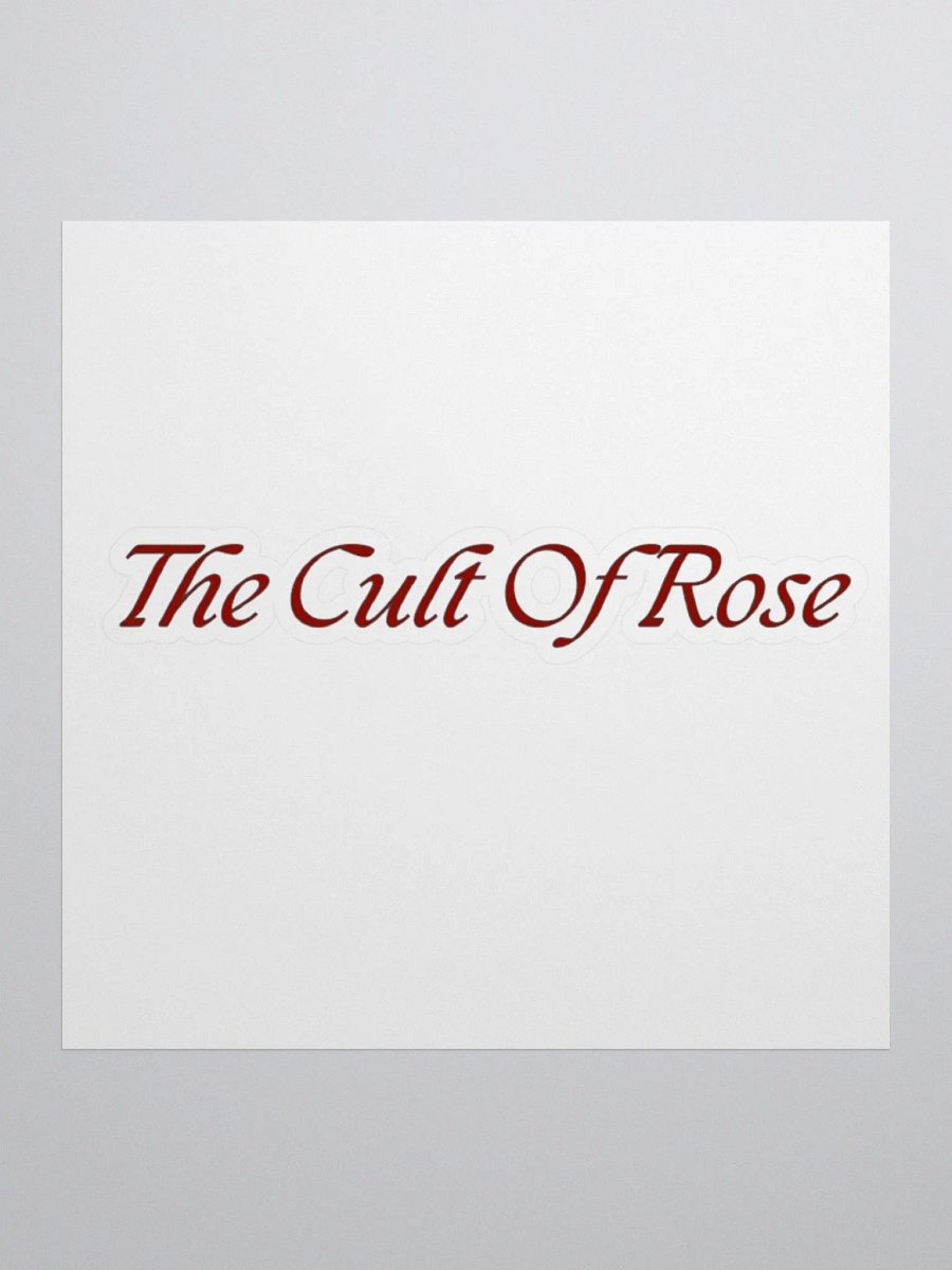 Cult name sticker product image (1)