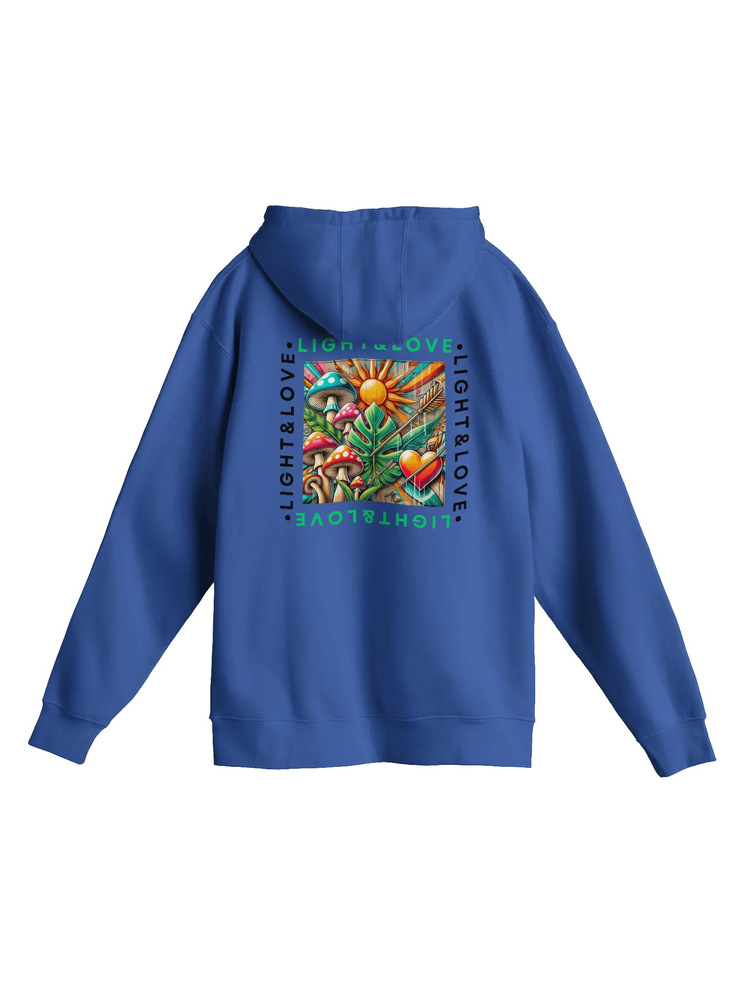 Light & Love Hoodie: The Streets Are Talking Art Style product image (2)