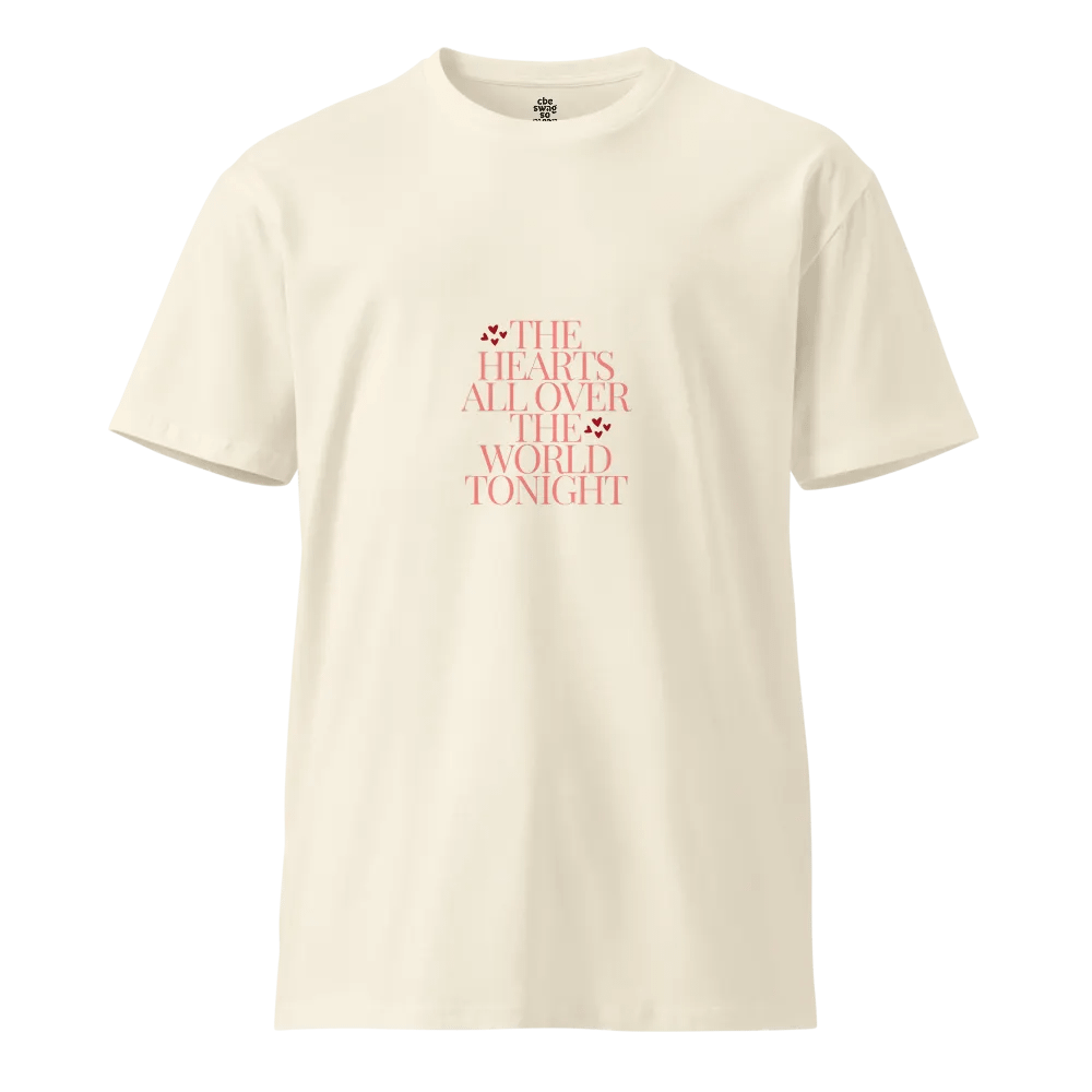 Hearts All Over the World Tonight T-Shirt product image (1)