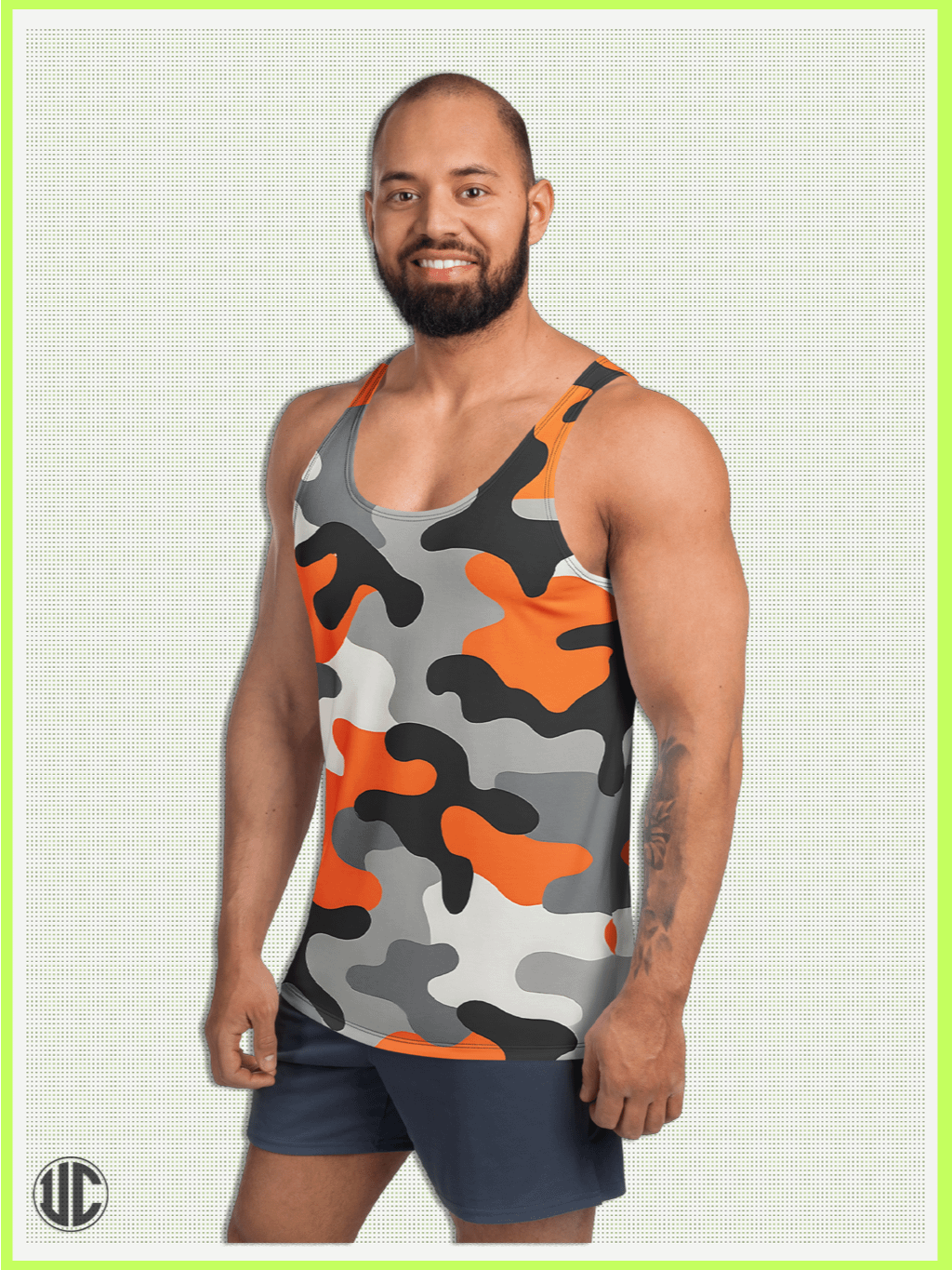 Riot Urban Camo – Men’s Tank Top product image (1)