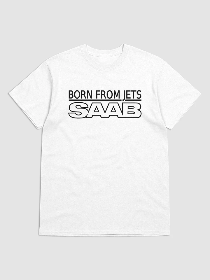 SAAB BORN FROM JETS Heavyweight T-Shirt product image (1)