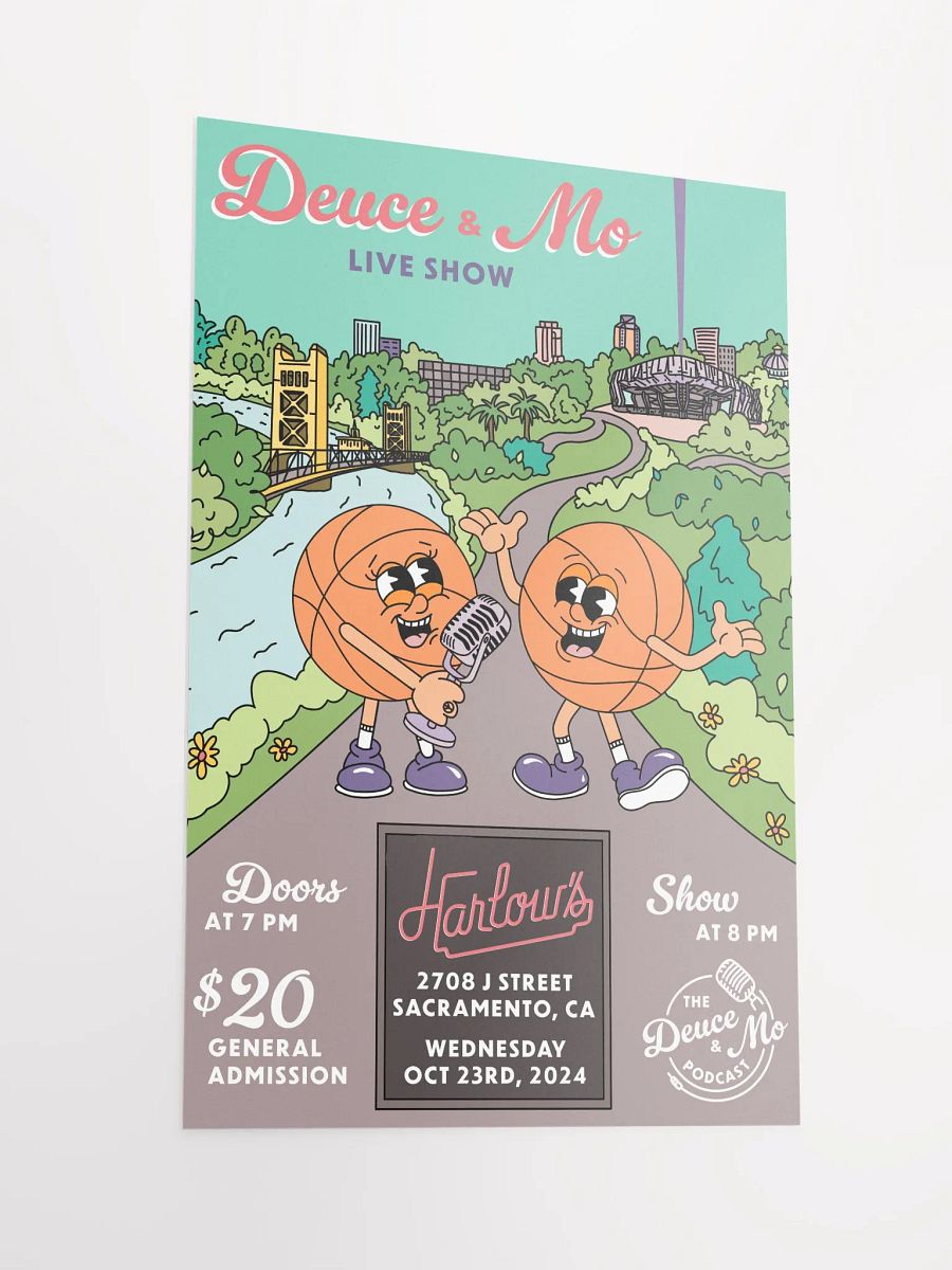 Deuce & Mo LIVE Show Poster product image (2)