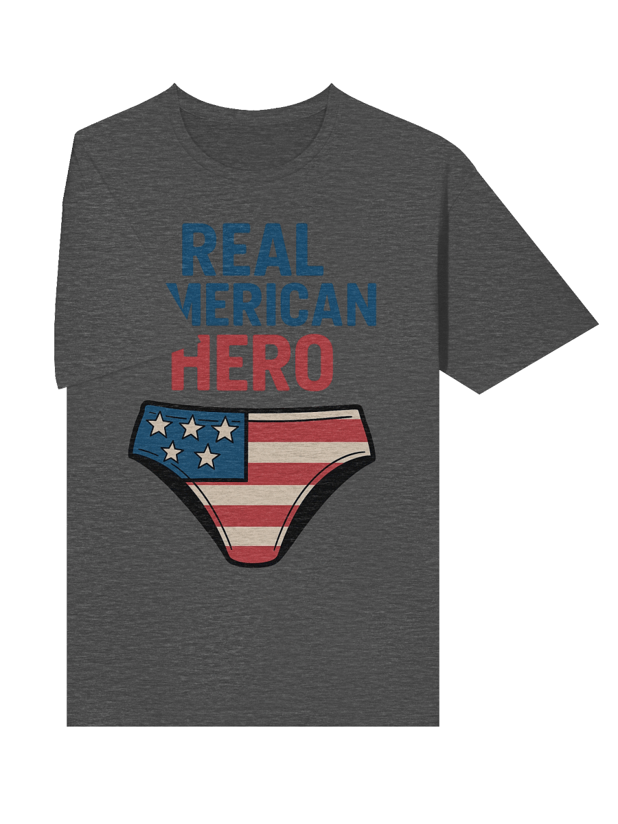 Real American Hero T-Shirt – Funny American Flag Speedo & Aviators Meme Tee product image (60)