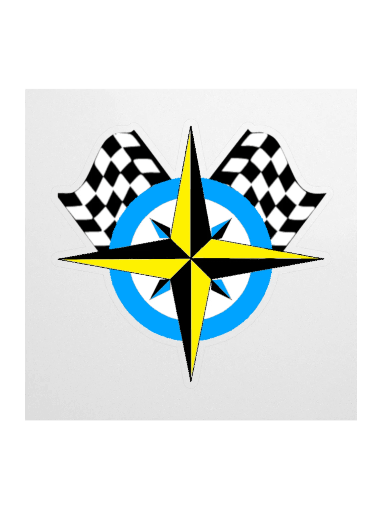 Compass Logo Sticker product image (1)